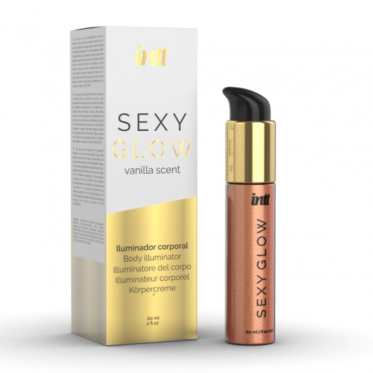 Лосьон-крем для тела с блестками Sexy Glow - 60 мл. -  - Магазин феромонов в Южно-Сахалинске