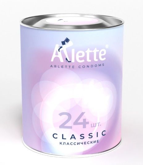 Классические презервативы Arlette Classic - 24 шт. - Arlette - купить с доставкой в Южно-Сахалинске