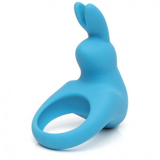 Голубое эрекционное виброкольцо Happy Rabbit Rechargeable Rabbit Cock Ring - Happy Rabbit - в Южно-Сахалинске купить с доставкой