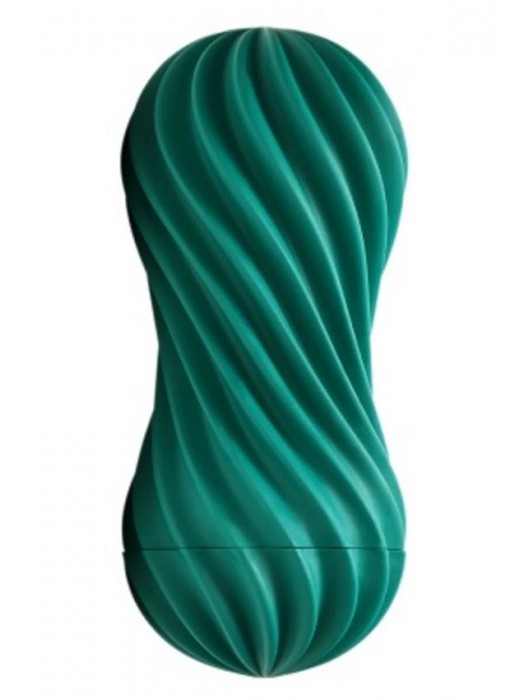 Мастурбатор Tenga Flex Fizzy Green - Tenga - в Южно-Сахалинске купить с доставкой