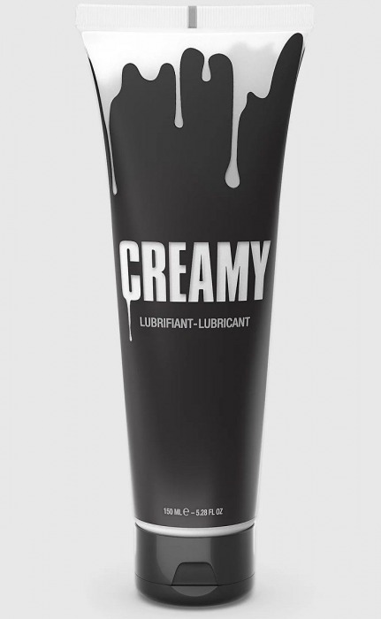 Смазка на водной основе Creamy с консистенцией спермы - 150 мл. - Strap-on-me - купить с доставкой в Южно-Сахалинске