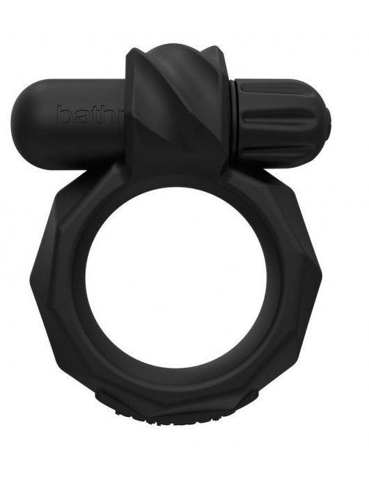 Черное эрекционное виброкольцо Maximus 45 Vibe - Bathmate - в Южно-Сахалинске купить с доставкой