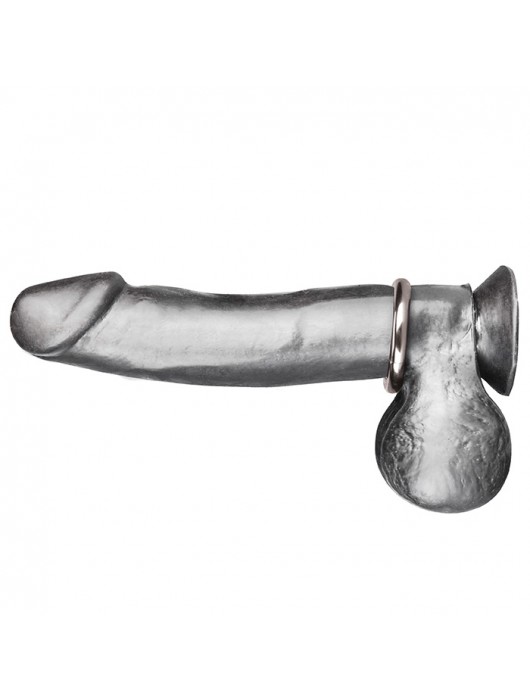 Стальное эрекционное кольцо STEEL COCK RING - 3.5 см. - BlueLine - в Южно-Сахалинске купить с доставкой