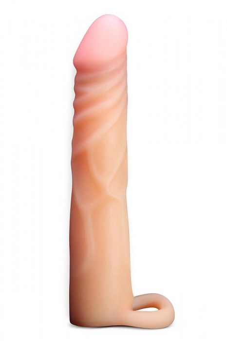 Телесная насадка на пенис Cock Xtender - 17,7 см. - Blush Novelties - в Южно-Сахалинске купить с доставкой