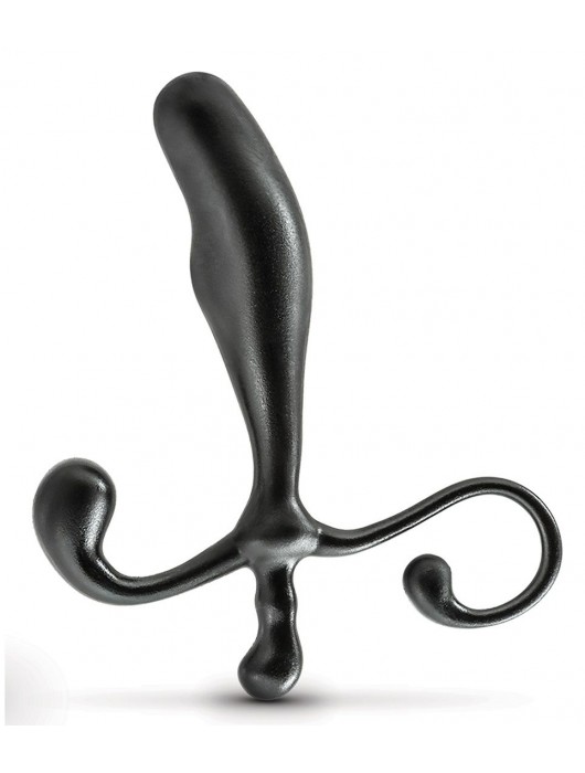 Черный стимулятор простаты Prostate Stimulator - 12,7 см. - Blush Novelties - в Южно-Сахалинске купить с доставкой