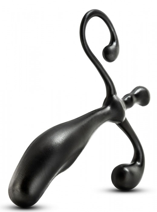 Черный стимулятор простаты Prostate Stimulator - 12,7 см. - Blush Novelties - в Южно-Сахалинске купить с доставкой