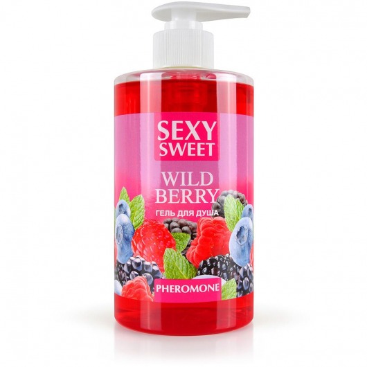 Гель для душа Sexy Sweet Wild Berry с ароматом лесных ягод и феромонами - 430 мл. -  - Магазин феромонов в Южно-Сахалинске