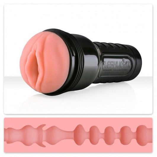 Мастурбатор-вагина Fleshlight - Pink Lady Mini-Lotus - Fleshlight - в Южно-Сахалинске купить с доставкой