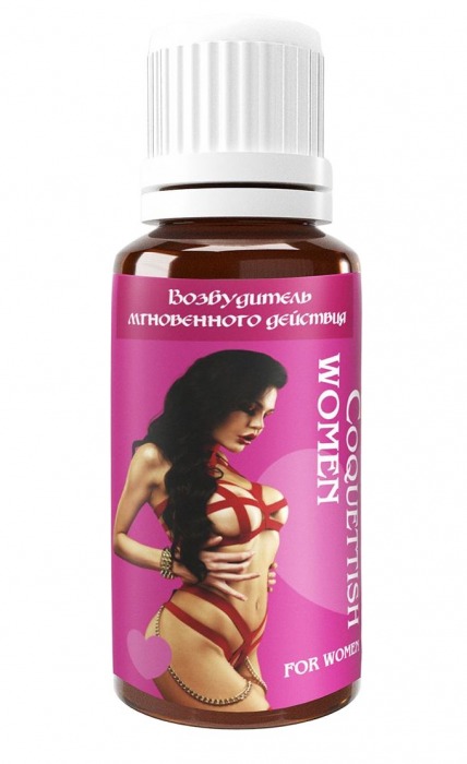 Возбудитель мгновенного действия Coquettish Women - 30 мл. - Миагра - купить с доставкой в Южно-Сахалинске