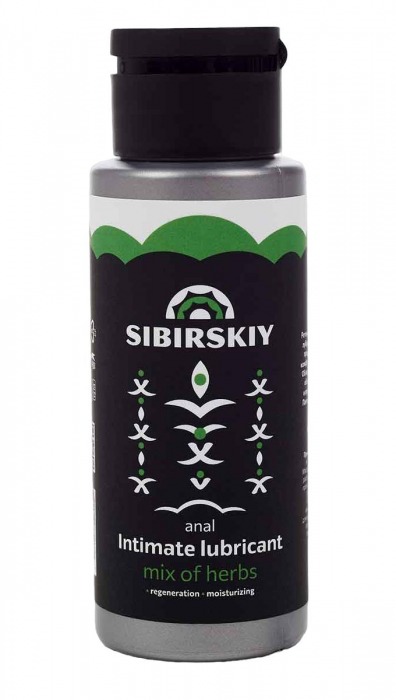 Анальный лубрикант на водной основе SIBIRSKIY с ароматом луговых трав - 100 мл. - Sibirskiy - купить с доставкой в Южно-Сахалинске