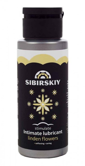 Возбуждающий интимный лубрикант SIBIRSKIY с ароматом цветков липы - 100 мл. - Sibirskiy - купить с доставкой в Южно-Сахалинске