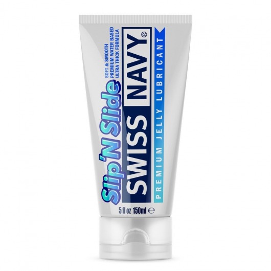 Лубрикант-желе на водной основе Premium Jelly Lubricant - 150 мл. - Swiss navy - купить с доставкой в Южно-Сахалинске