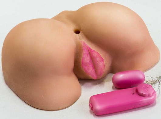 Вибровагина с двумя отверстиями и с выносным пультом - LOVETOY (А-Полимер) - в Южно-Сахалинске купить с доставкой