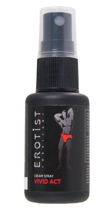 Возбуждающий крем-спрей для мужчин Erotist Vivid Act - 30 мл. - Erotist Lubricants - купить с доставкой в Южно-Сахалинске
