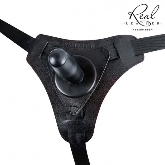 Женский кожаный пояс с коннектором - размер XL - Notabu - купить с доставкой в Южно-Сахалинске