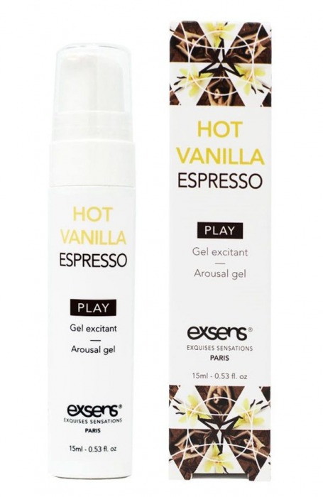 Возбуждающий гель Hot Vanilla Espresso Arousal Gel - 15 мл. - Exsens - купить с доставкой в Южно-Сахалинске