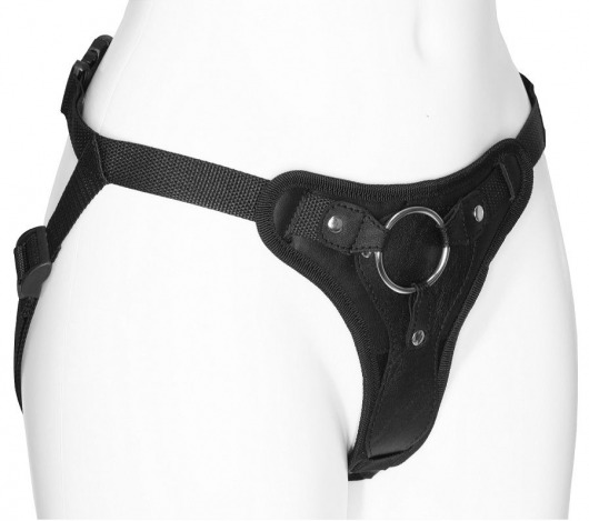 Женские трусики для фиксации насадки кольцом с внутренней насадкой - LOVETOY (А-Полимер) - купить с доставкой в Южно-Сахалинске