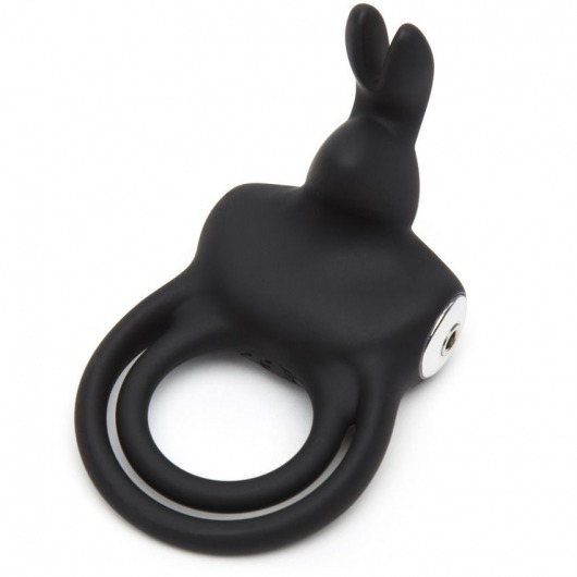 Черное эрекционное виброкольцо Happy Rabbit Cock Ring - Happy Rabbit - в Южно-Сахалинске купить с доставкой