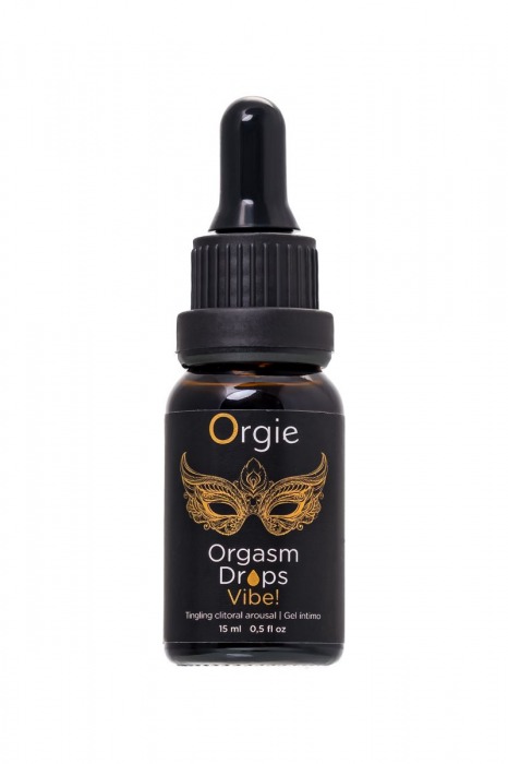 Возбуждающий гель для клитора ORGIE Orgasm Drops Vibe - 15 мл. - ORGIE - купить с доставкой в Южно-Сахалинске