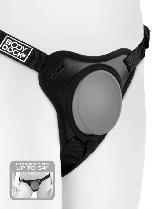 Трусы с платформой для насадки Body Dock Elite Mini - Pipedream - купить с доставкой в Южно-Сахалинске