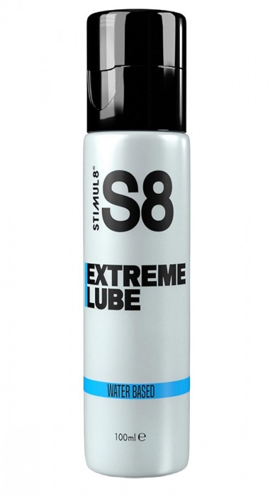 Лубрикант на водной основе S8 Extreme Lube - 100 мл. - Stimul8 - купить с доставкой в Южно-Сахалинске