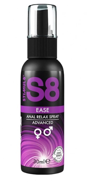 Расслабляющий анальный спрей S8 Ease Anal Relax Spray - 30 мл. - Stimul8 - купить с доставкой в Южно-Сахалинске