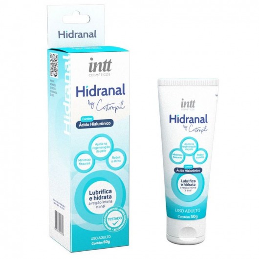 Лубрикант на водной основе Hidranal с гиалуроновой кислотой - 50 гр. - INTT - купить с доставкой в Южно-Сахалинске