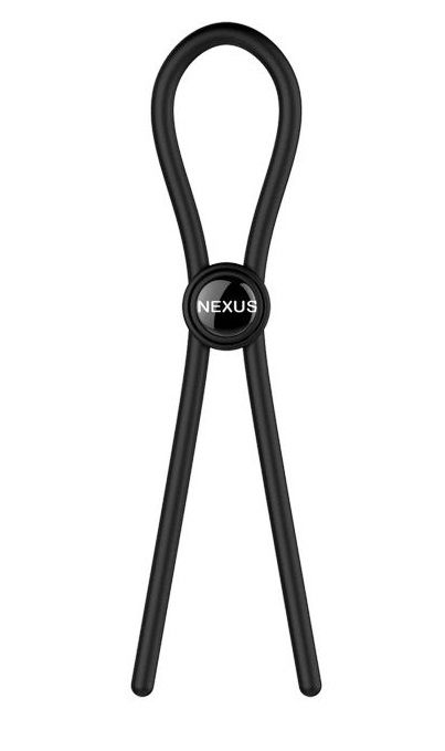 Черное эрекционное лассо Nexus Forge Single - Nexus Range - в Южно-Сахалинске купить с доставкой
