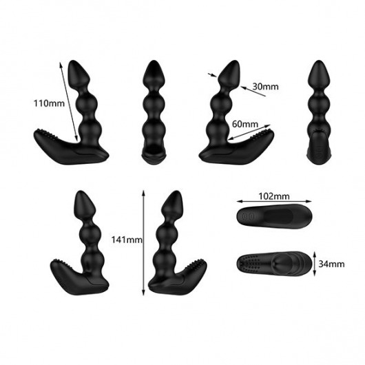 Черный вибростимулятор Nexus Bendz Prostate Edition - 14,1 см. - Nexus Range - в Южно-Сахалинске купить с доставкой