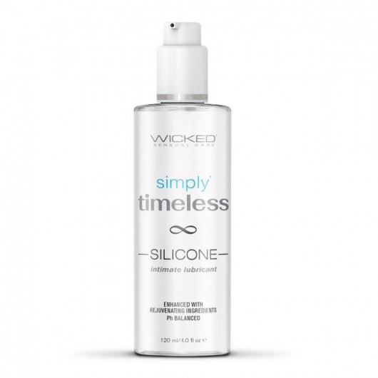 Лубрикант на силиконовой основе Wicked Simply Timeless Silicone - 120 мл. - Wicked - купить с доставкой в Южно-Сахалинске