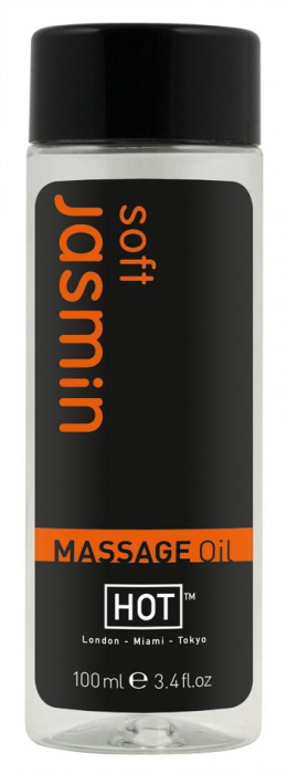 Массажное масло для тела Jasmin soft - 100 мл. - HOT - купить с доставкой в Южно-Сахалинске