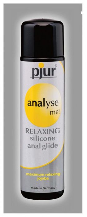 Анальный лубрикант pjur ANALYSE ME glide - 1,5 мл. - Pjur - купить с доставкой в Южно-Сахалинске