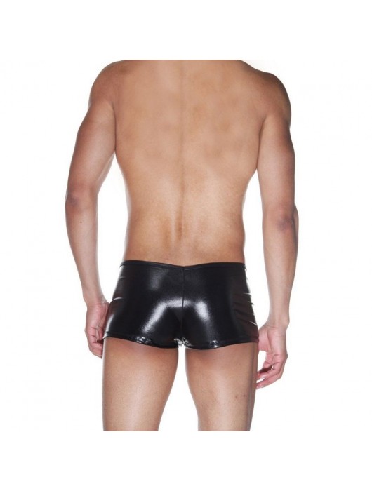 Мужские wet-look трусы-боксеры с застежкой-молнией - La Blinque купить с доставкой