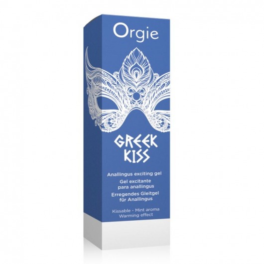 Возбуждающий гель Orgie Greek Kiss для анилингуса - 50 мл. - ORGIE - купить с доставкой в Южно-Сахалинске
