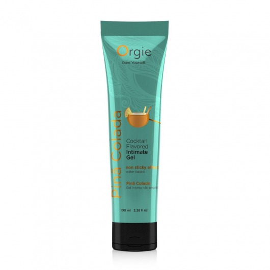 Съедобный интимный гель Orgie Lube Tube Cocktail Pina Colada - 100 мл. - ORGIE - купить с доставкой в Южно-Сахалинске