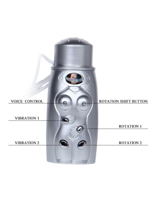 Мастурбатор-вагина в виде миниатюрной пышногрудой красотки - Baile - в Южно-Сахалинске купить с доставкой