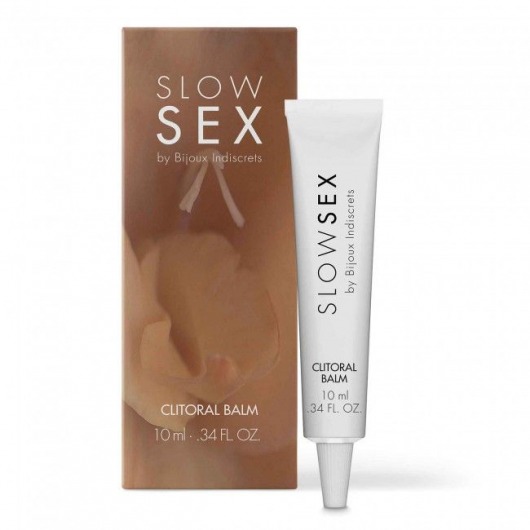 Бальзам для клитора Slow Sex Clitoral Balm - 10 мл. - Bijoux Indiscrets - купить с доставкой в Южно-Сахалинске