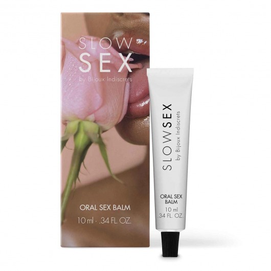 Бальзам для орального секса Slow Sex Oral Sex Balm - 10 мл. - Bijoux Indiscrets - купить с доставкой в Южно-Сахалинске