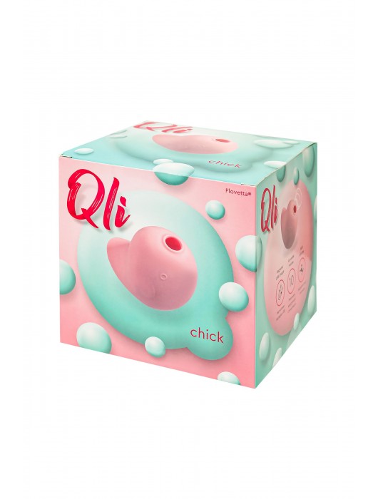 Розовый вакуум-волновой клитора Chick - ToyFa