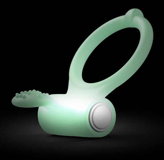 Светящееся в темноте эрекционное виброкольцо Power Clit - Dorcel - в Южно-Сахалинске купить с доставкой