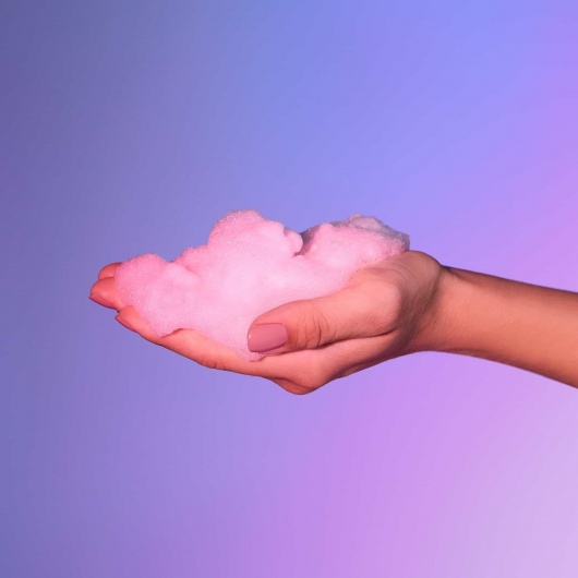 Массажная хрустящая пенка Tickle My Body Cotton Candy с ароматом сладкой ваты - 150 мл. - Love to Love - купить с доставкой в Южно-Сахалинске