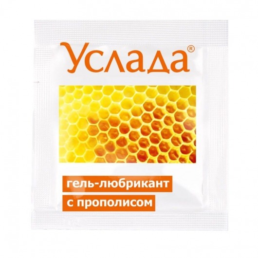 Гель-лубрикант «Услада с прополисом» - 3 гр. - Биоритм - купить с доставкой в Южно-Сахалинске