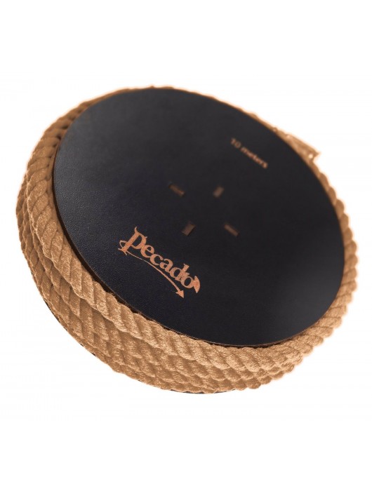 Джутовая веревка для шибари на катушке - 10 м. - Pecado - купить с доставкой в Южно-Сахалинске