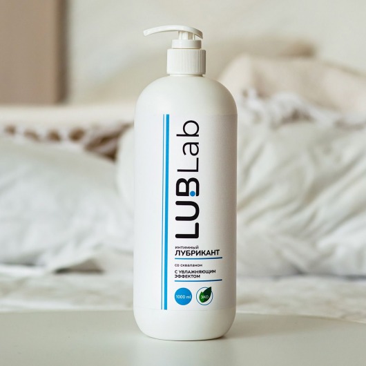 Увлажняющий лубрикант со скваланом - 1000 мл. - LUBLab - купить с доставкой в Южно-Сахалинске