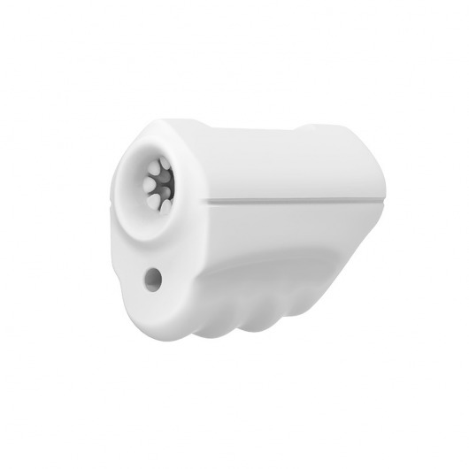 Белый вибромастурбатор Mini Masturbator - Silicone Toys - в Южно-Сахалинске купить с доставкой