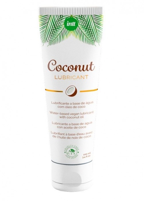 Веганская смазка на водной основе Coconut Lubricant - 100 мл. - INTT - купить с доставкой в Южно-Сахалинске