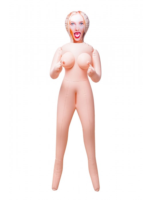 Надувная секс-кукла Lilit с тремя рабочими отверстиями - ToyFa - в Южно-Сахалинске купить с доставкой