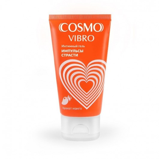 Возбуждающий интимный гель Cosmo Vibro с ароматом манго - 50 гр. - Биоритм - купить с доставкой в Южно-Сахалинске