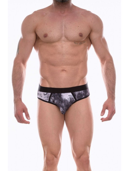 Темно-серые трусы-джоки с принтом - Don Moris купить с доставкой
