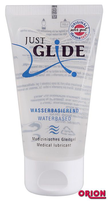 Вагинальная смазка на водной основе JUSTGLIDE - 50 мл. - Orion - купить с доставкой в Южно-Сахалинске